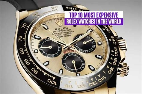 rolex luxury watch|most expensive rolex 2022.